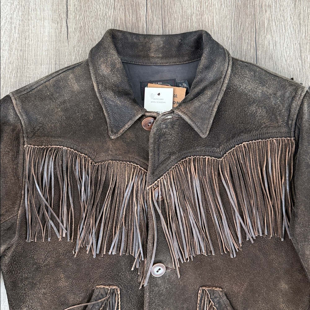 Ralph Lauren Double RL fringed jacket - Picture 7 of 13